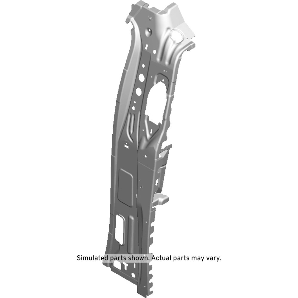 GM Genuine Parts Driver Side Body Lock Pillar Inner Panel
