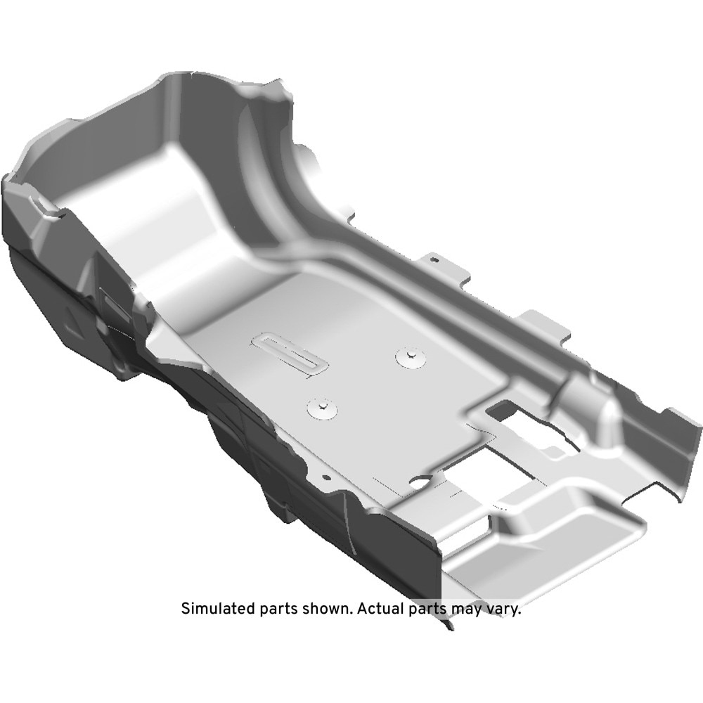 GM Genuine Parts Brownstone Passenger Side Front Floor Panel Carpet