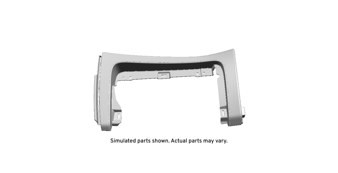GM Genuine Parts Maple Sugar Instrument Panel Lower Trim Panel