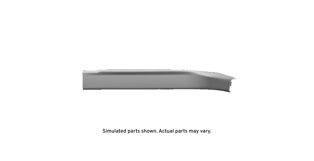 GM Genuine Parts Maple Sugar Rear Driver Side Door Sill Garnish Molding