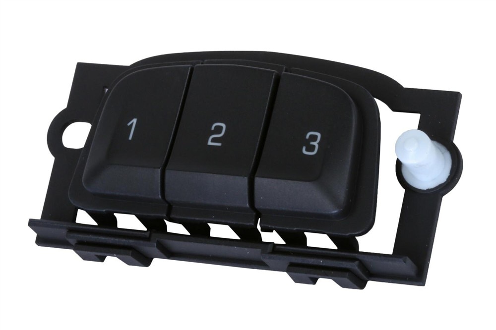 GM Genuine Parts Jet Black Garage Door Opener Transmitter Pushbutton