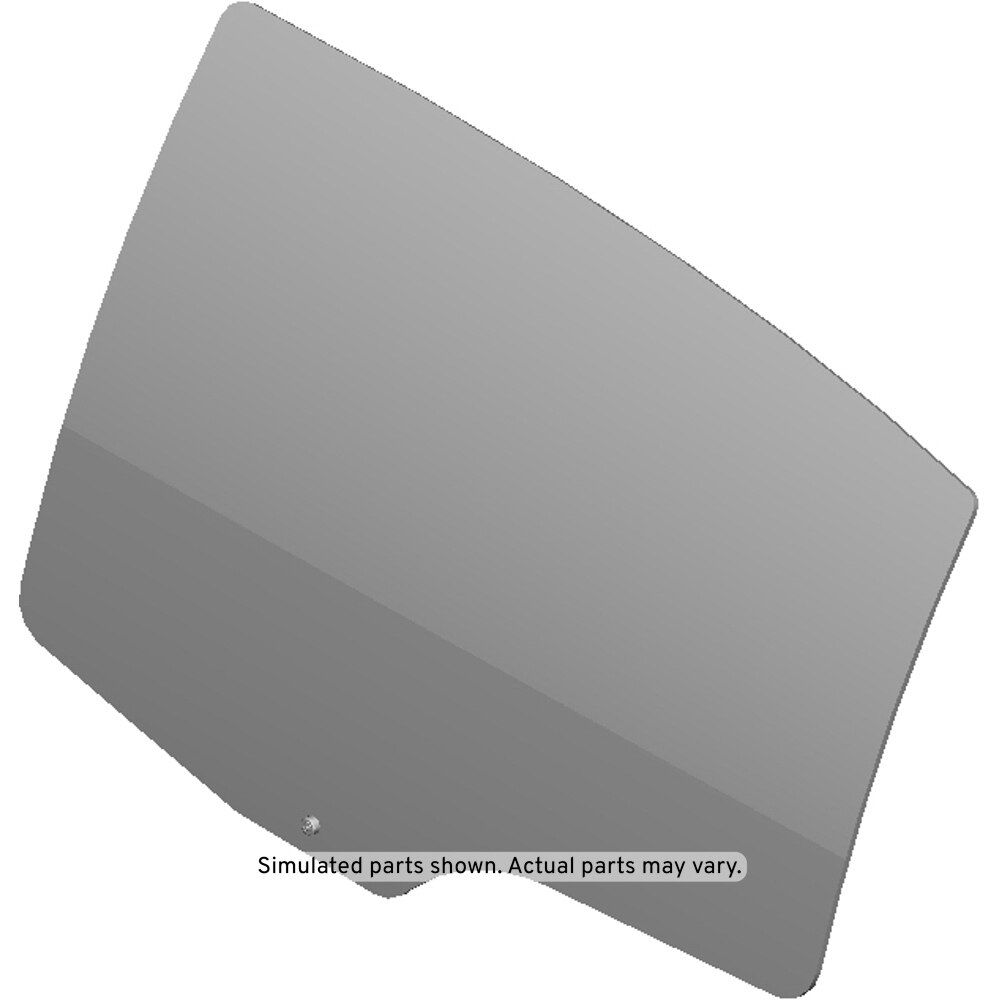 GM Genuine Parts Driver Side Rear Door Window