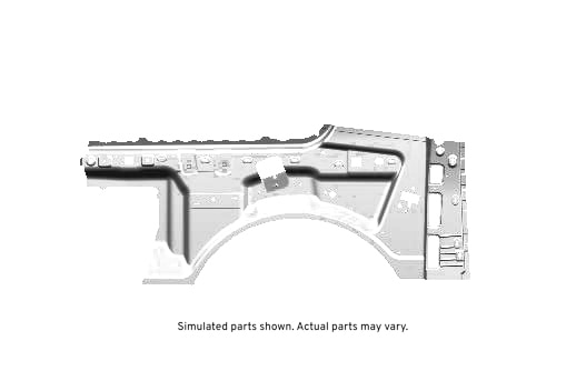 GM Genuine Parts Driver Side Quarter Inner Panel