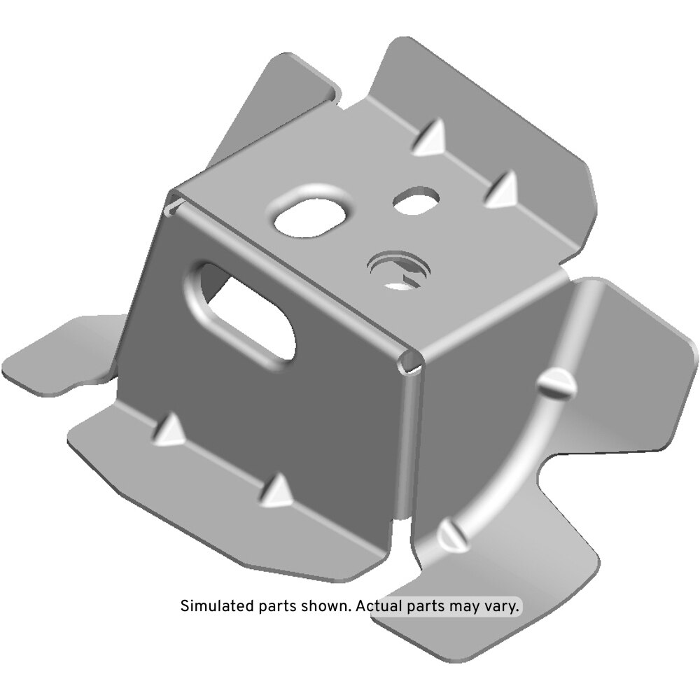 GM Genuine Parts Driver Side Floor Panel Rear Inner Reinforcement