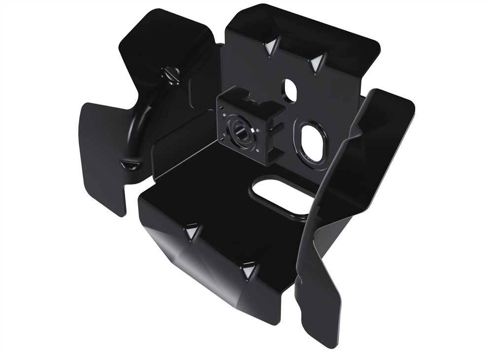 GM Genuine Parts Driver Side Floor Panel Rear Inner Reinforcement