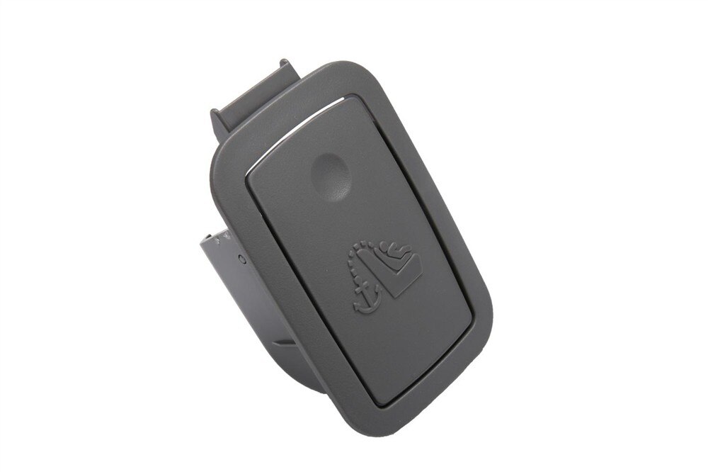 GM Genuine Parts Dark Titanium Child Seat Top Strap Anchor Plate Trim Cap