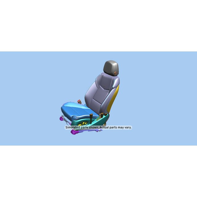 GM Genuine Parts Jet Black Driver Seat