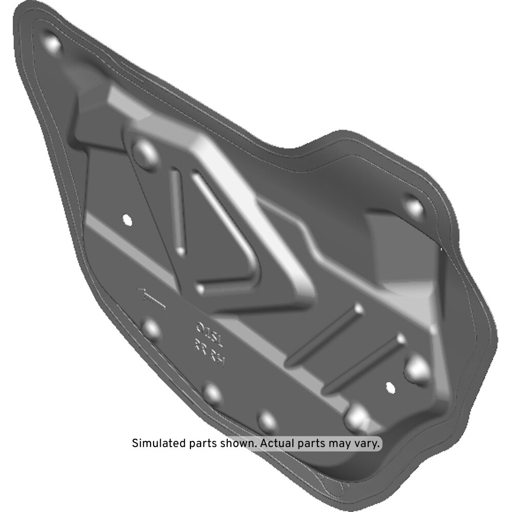 GM Genuine Parts Passenger Side Rear Door Water Deflector