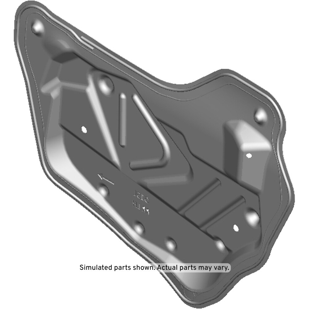GM Genuine Parts Driver Side Rear Door Water Deflector