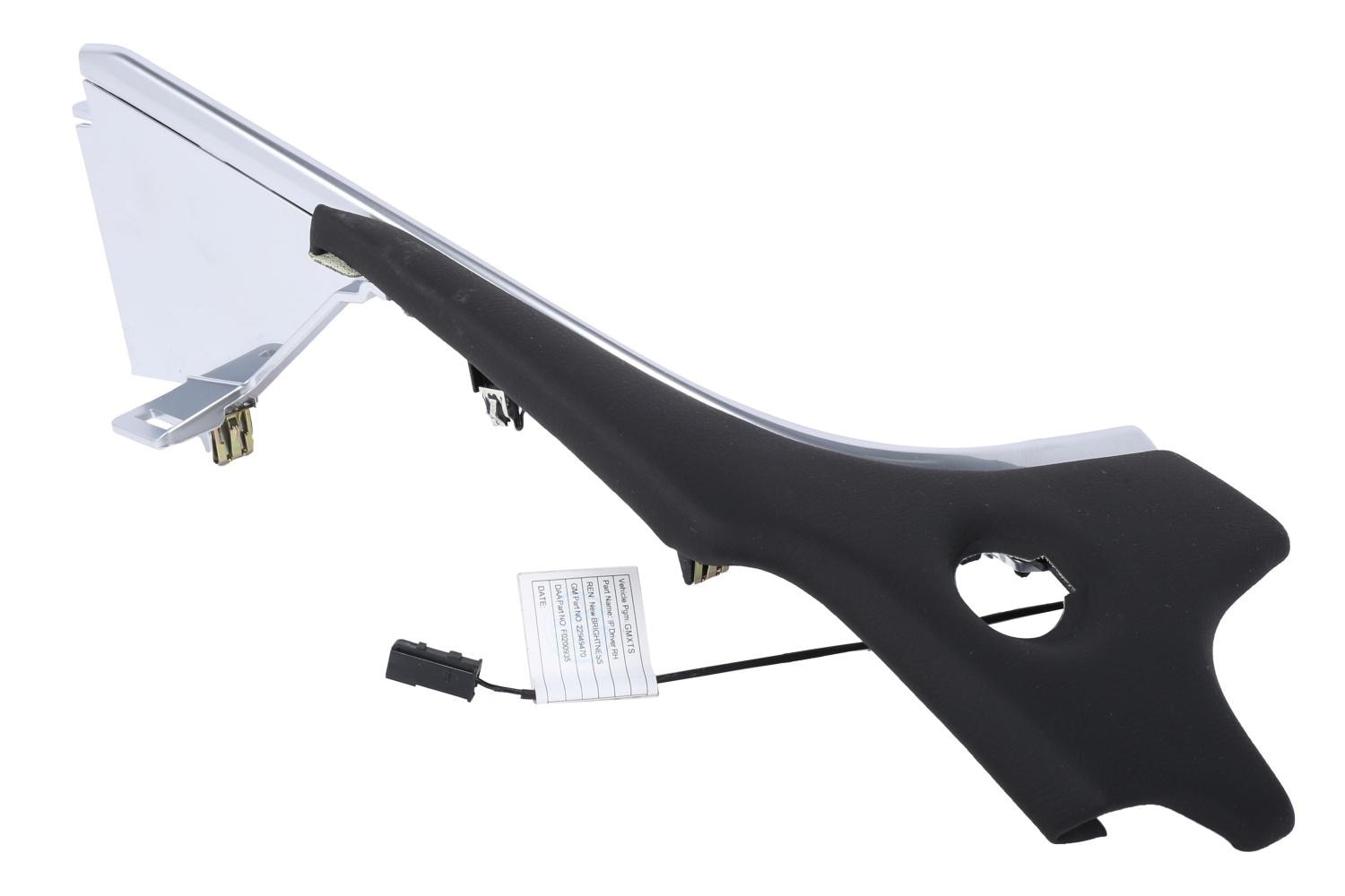 GM Genuine Parts Jet Black Passenger Side Instrument Panel Center Trim Pad