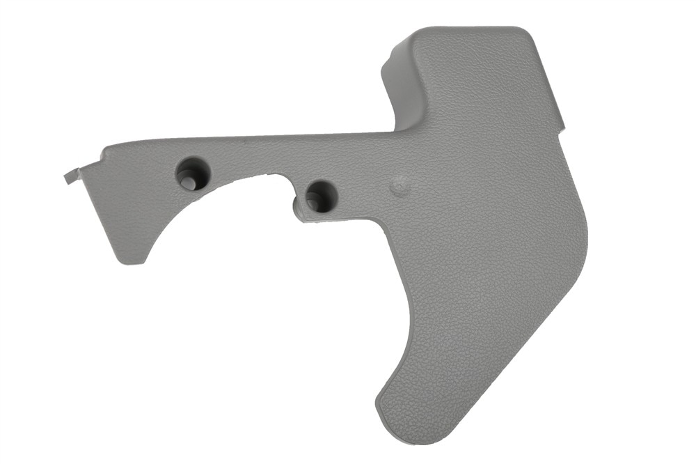 GM Genuine Parts Dark Ash Gray Rear Passenger Side Seat Outer Hinge Finish Cover