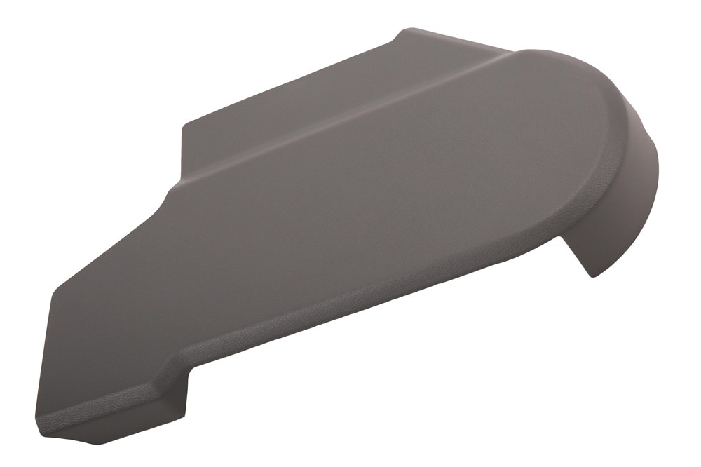GM Genuine Parts Dark Ash Gray Rear Passenger Side Seat Inner Hinge Finish Cover