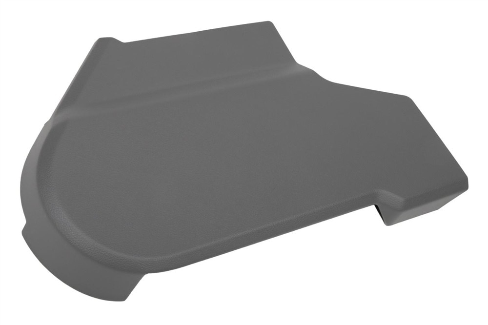 GM Genuine Parts Dark Ash Gray Rear Driver Side Seat Outer Hinge Finish Cover