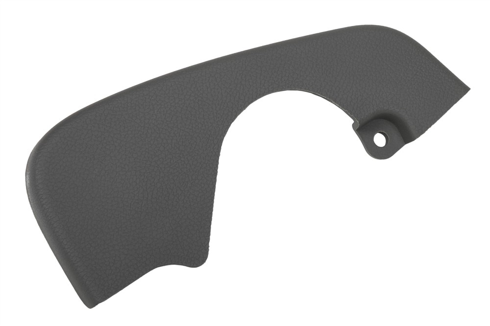 GM Genuine Parts Dark Ash Gray Rear Seat Inner Hinge Finish Cover