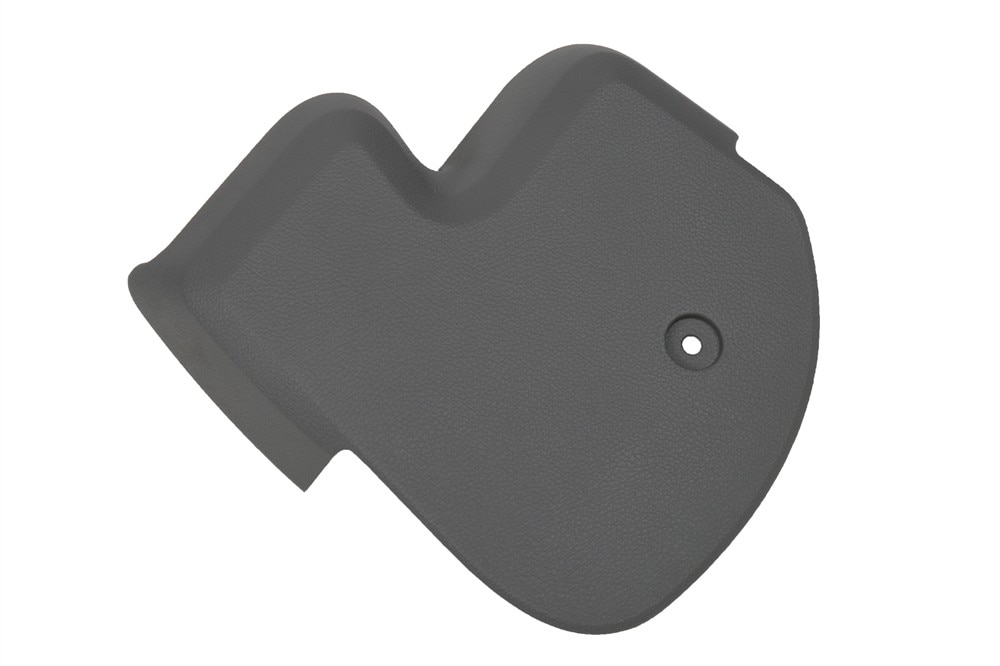 GM Genuine Parts Dark Ash Gray Rear Driver Side Seat Outer Hinge Finish Cover