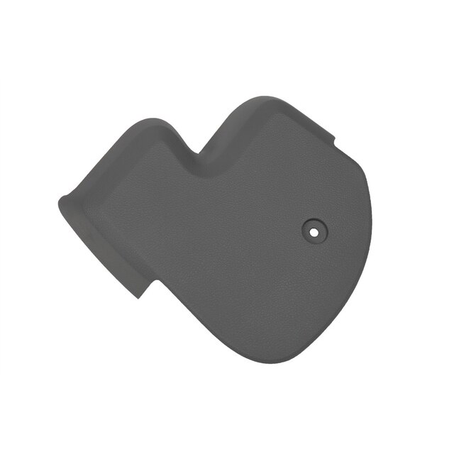 GM Genuine Parts Dark Ash Gray Rear Driver Side Seat Outer Hinge Finish Cover