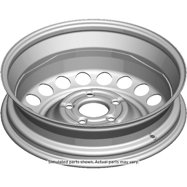 GM Genuine Parts 16x4-Inch Steel Wheel