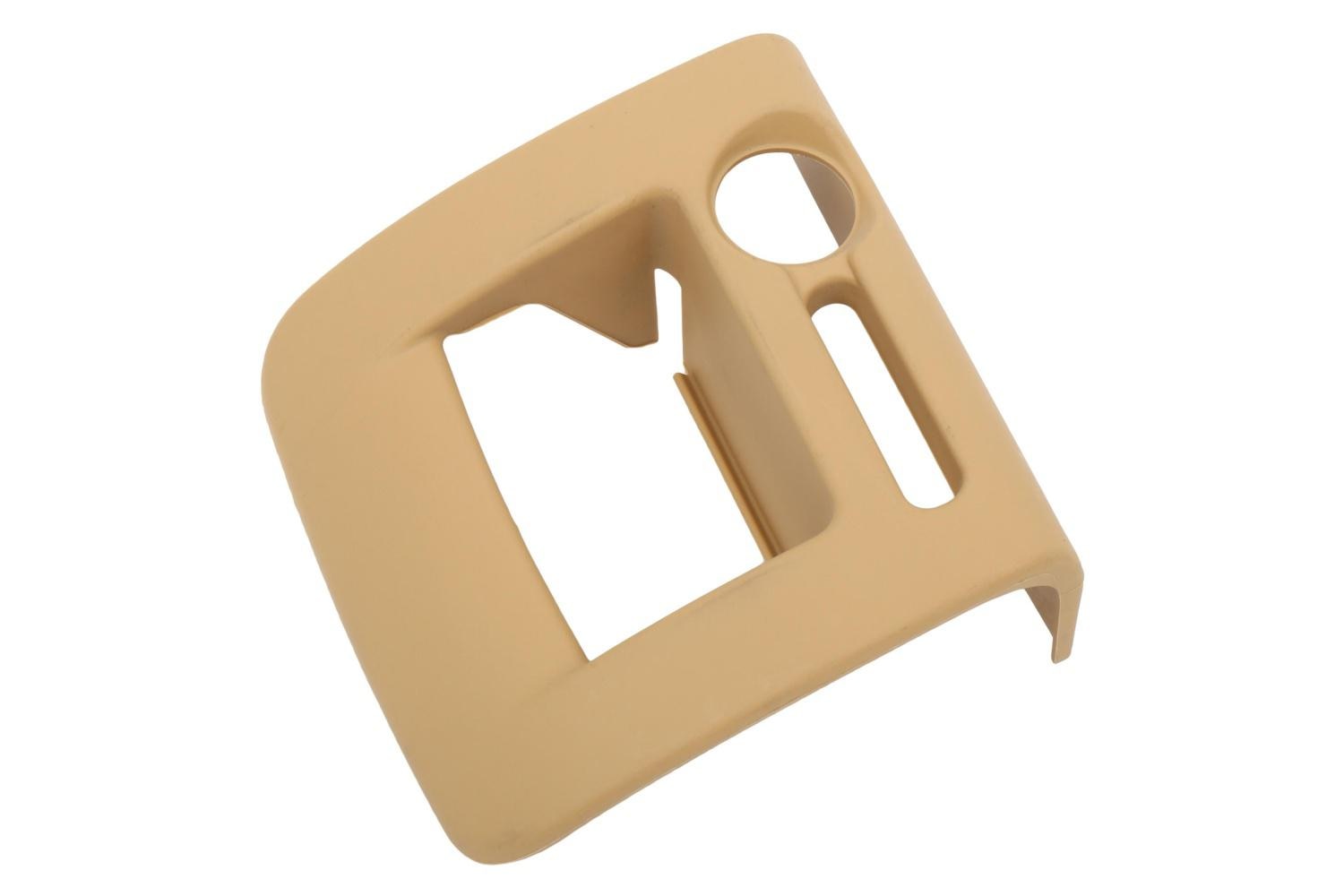 GM Genuine Parts Caramel Tan Rear Driver Side Seat Back Latch Release Handle Bezel