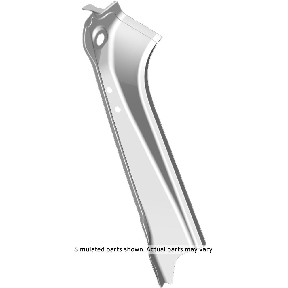 GM Genuine Parts Driver Side Body Side Outer Rear Panel Drain Gutter