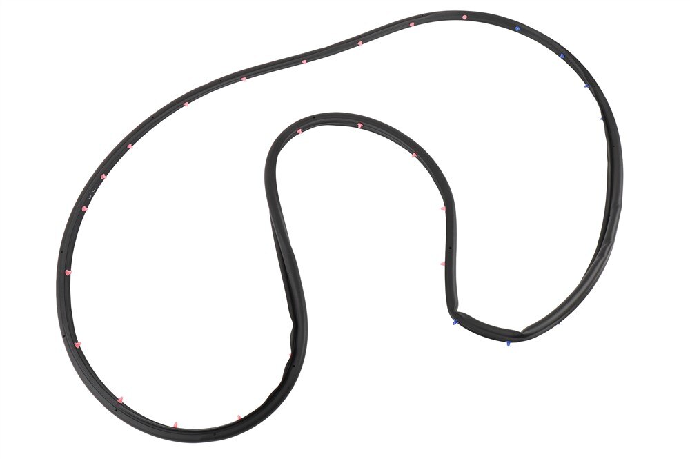 GM Genuine Parts Front Passenger Side Door Weatherstrip Door Side