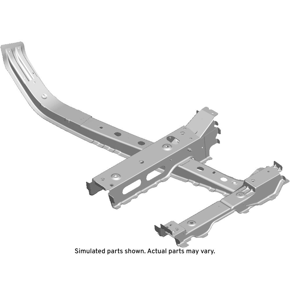 GM Genuine Parts Passenger Side Floor Panel Cross Bar