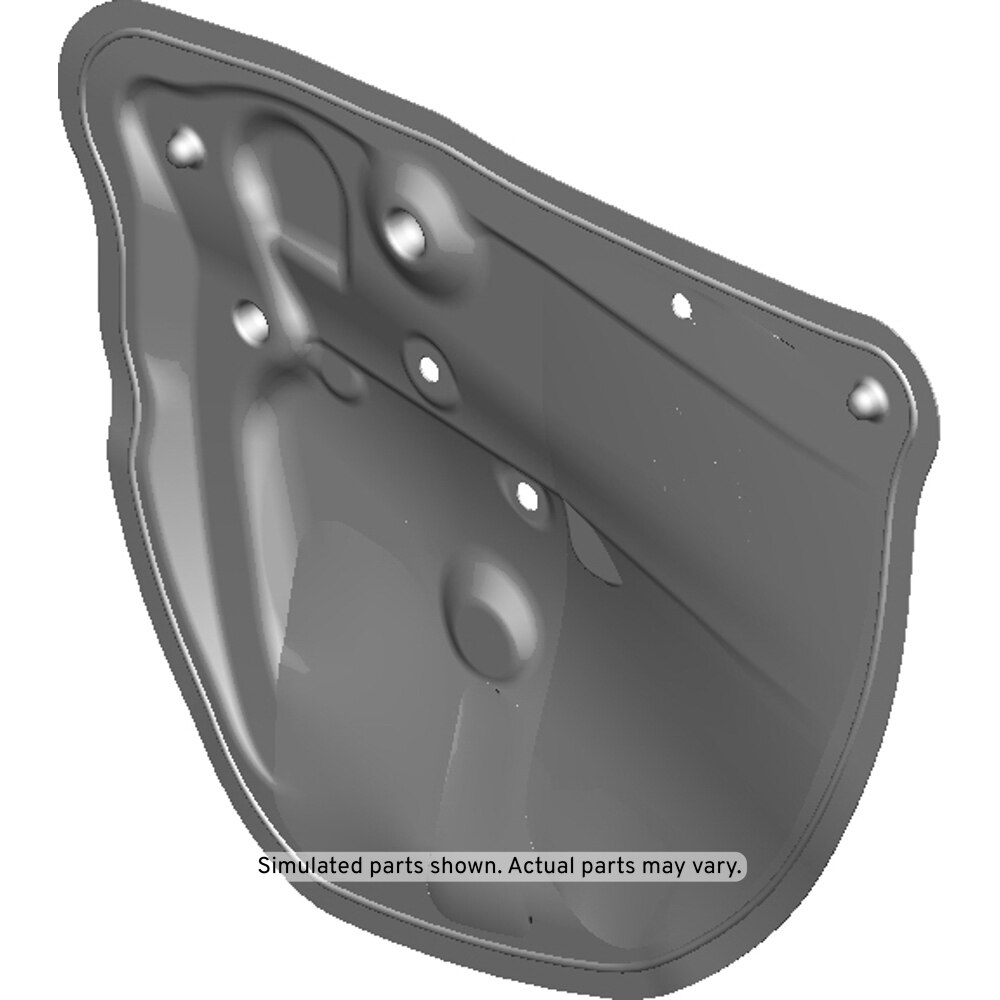 GM Genuine Parts Driver Side Rear Door Water Deflector