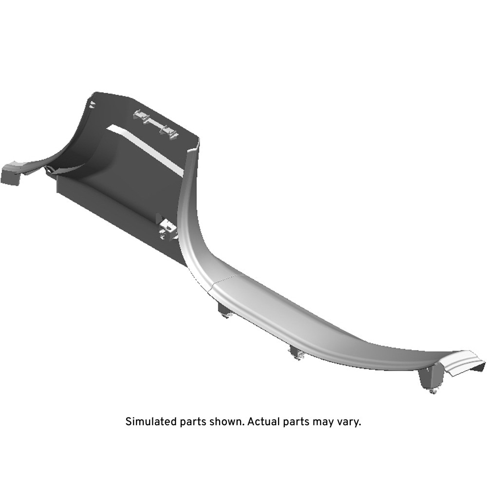 GM Genuine Parts Shale Driver Side Center Pillar Lower Trim Panel