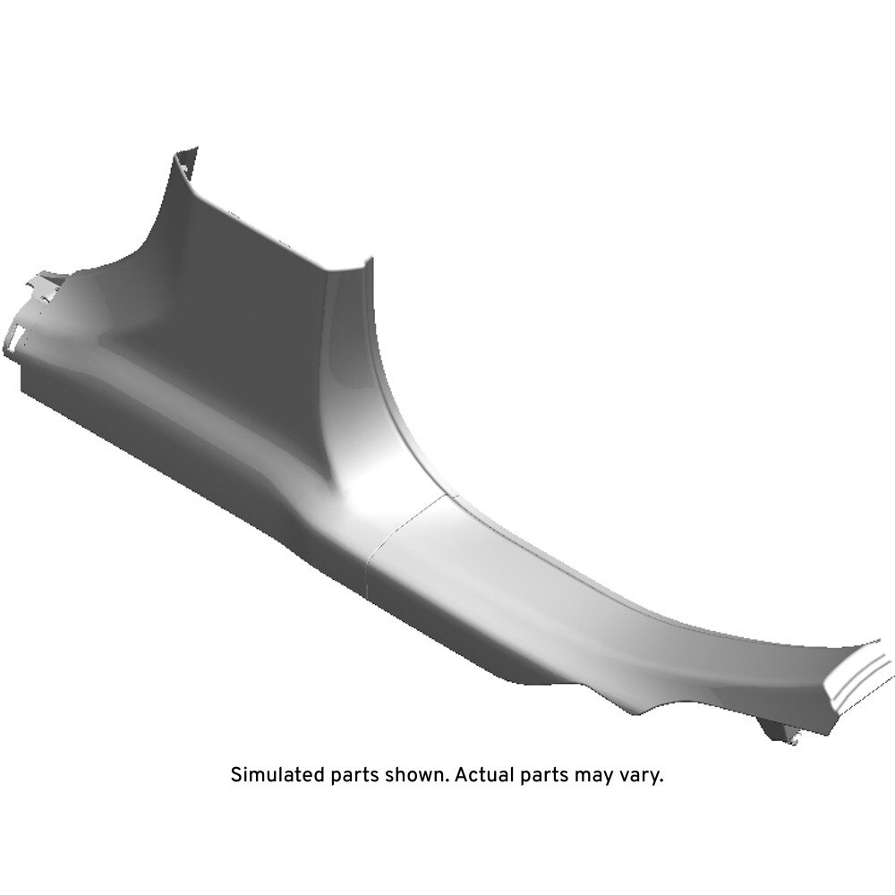 GM Genuine Parts Shale Passenger Side Center Pillar Lower Trim Panel