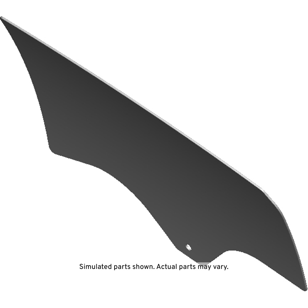 GM Genuine Parts Passenger Side Rear Door Window