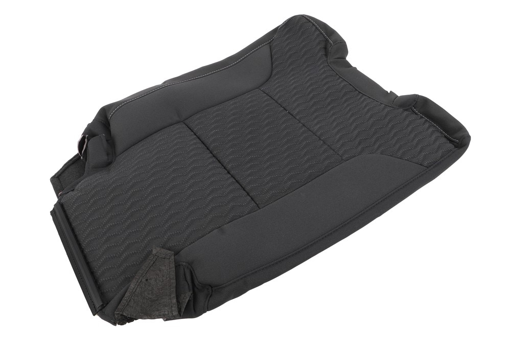 GM Genuine Parts Jet Black 3rd Row Passenger Side Seat Back Cushion Cover