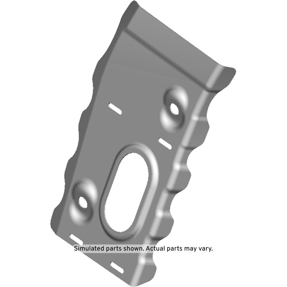GM Genuine Parts Passenger Side Front Compartment Side Rail Plate