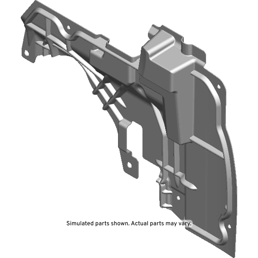 GM Genuine Parts Front Driver Side Wheelhouse Splash Shield