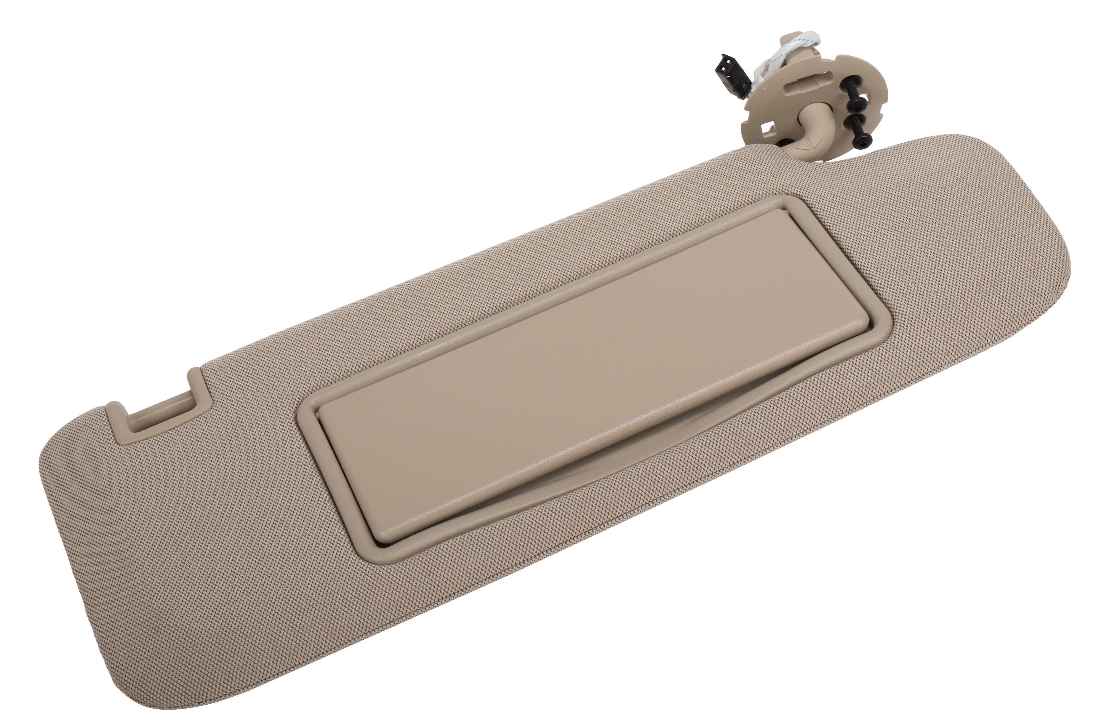 GM Genuine Parts Light Ash Gray Passenger Side Sunshade