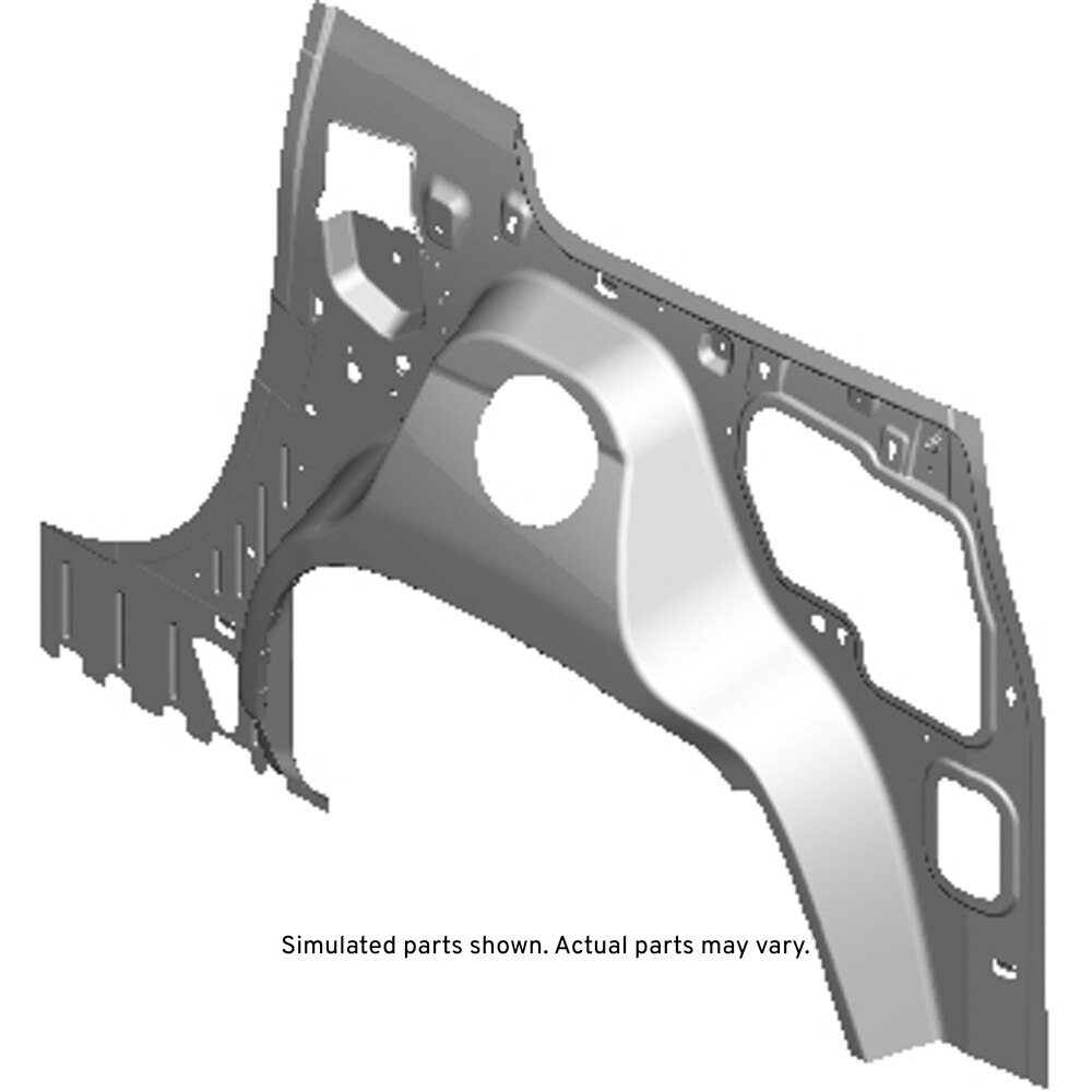 GM Genuine Parts Driver Side Quarter Lower Inner Panel