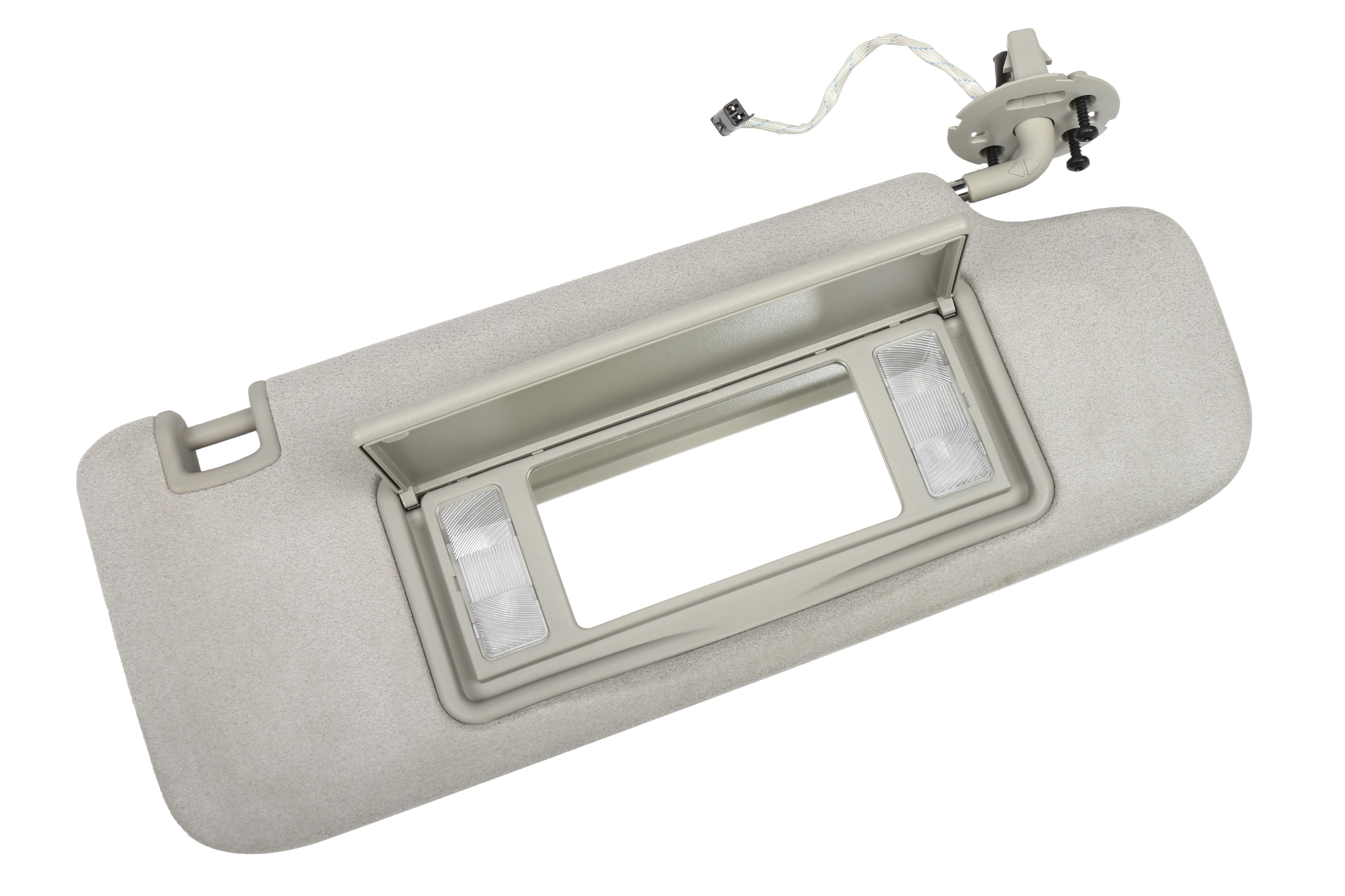 GM Genuine Parts Very Light Cashmere Passenger Side Sun Visor