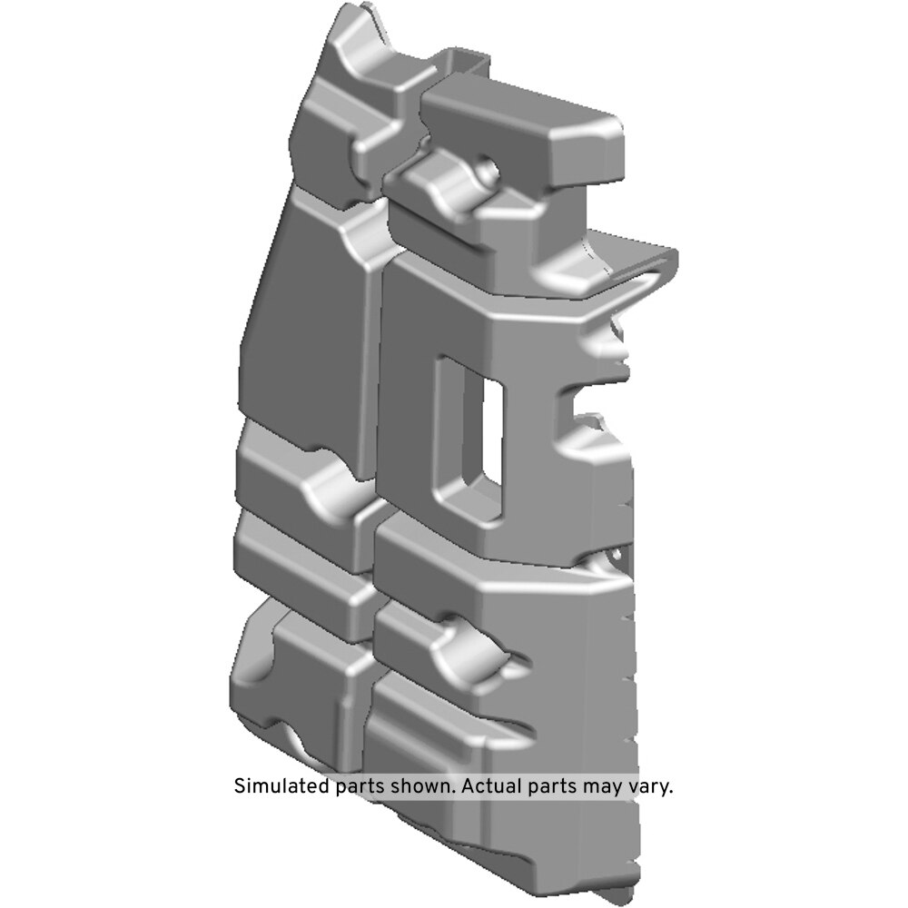 GM Genuine Parts Driver Side Body Hinge Pillar Sound Insulator