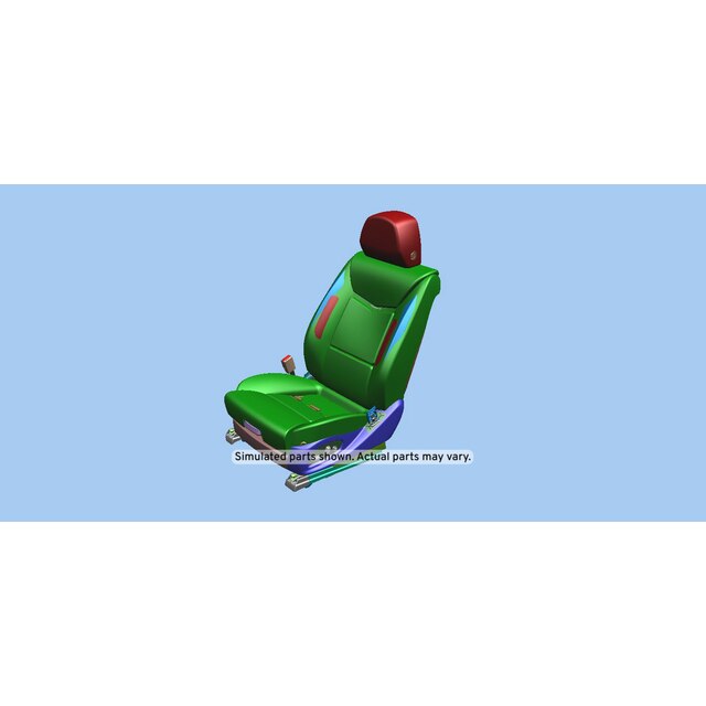 GM Genuine Parts Medium Titanium Driver Seat