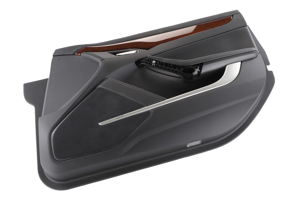 GM Genuine Parts Ebony Front Passenger Side Door Trim