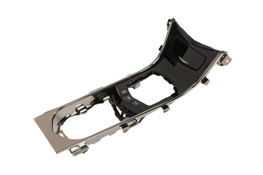 GM Genuine Parts Piano Black Front Floor Console Trim Plate