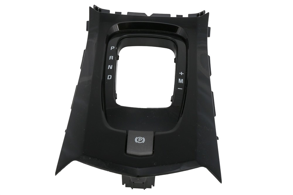 GM Genuine Parts Piano Black Front Floor Console Transmission Shift Opening Trim Plate