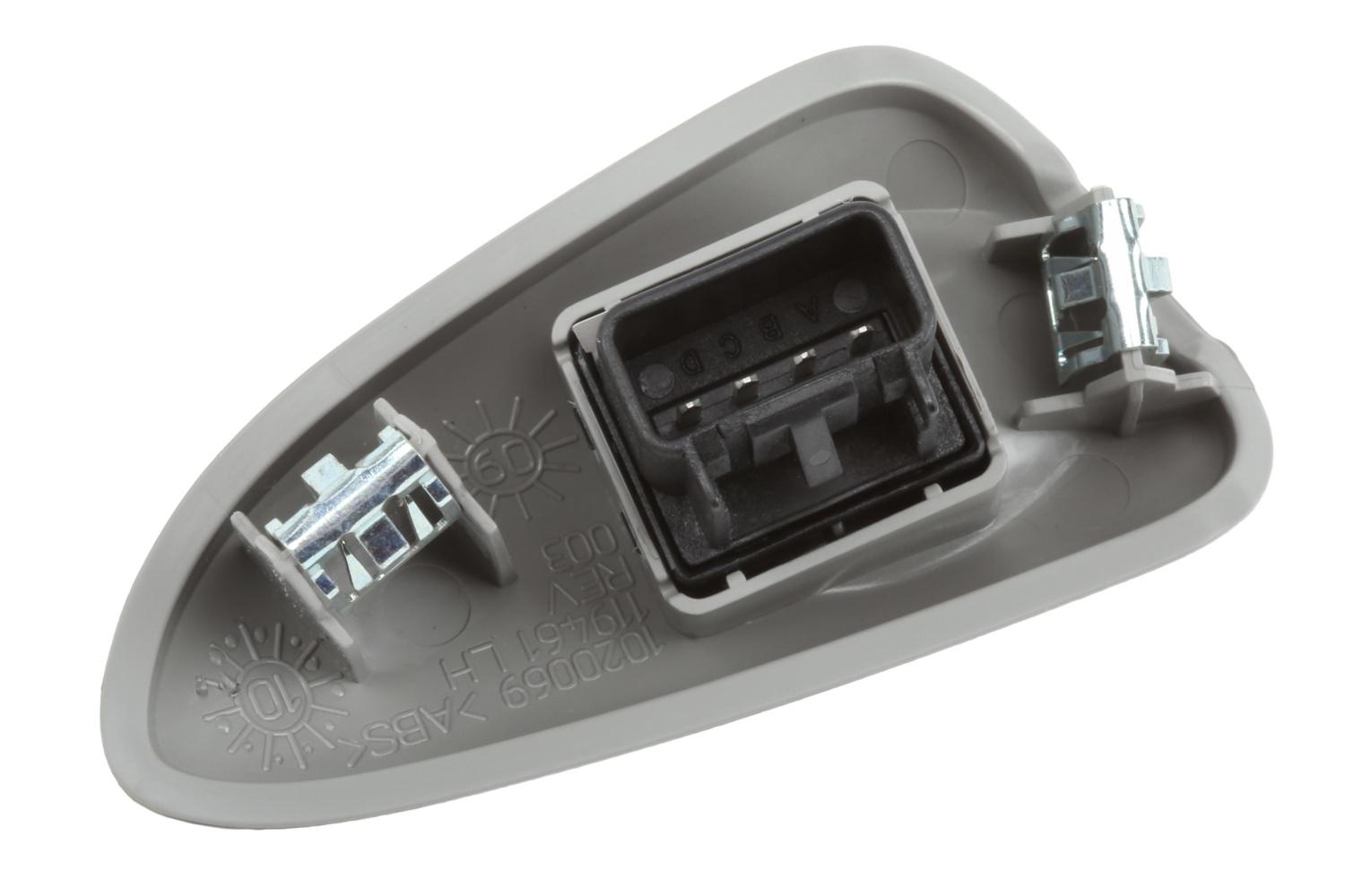 GM Genuine Parts Low Gloss Satin Nickel Driver Side Door Latch