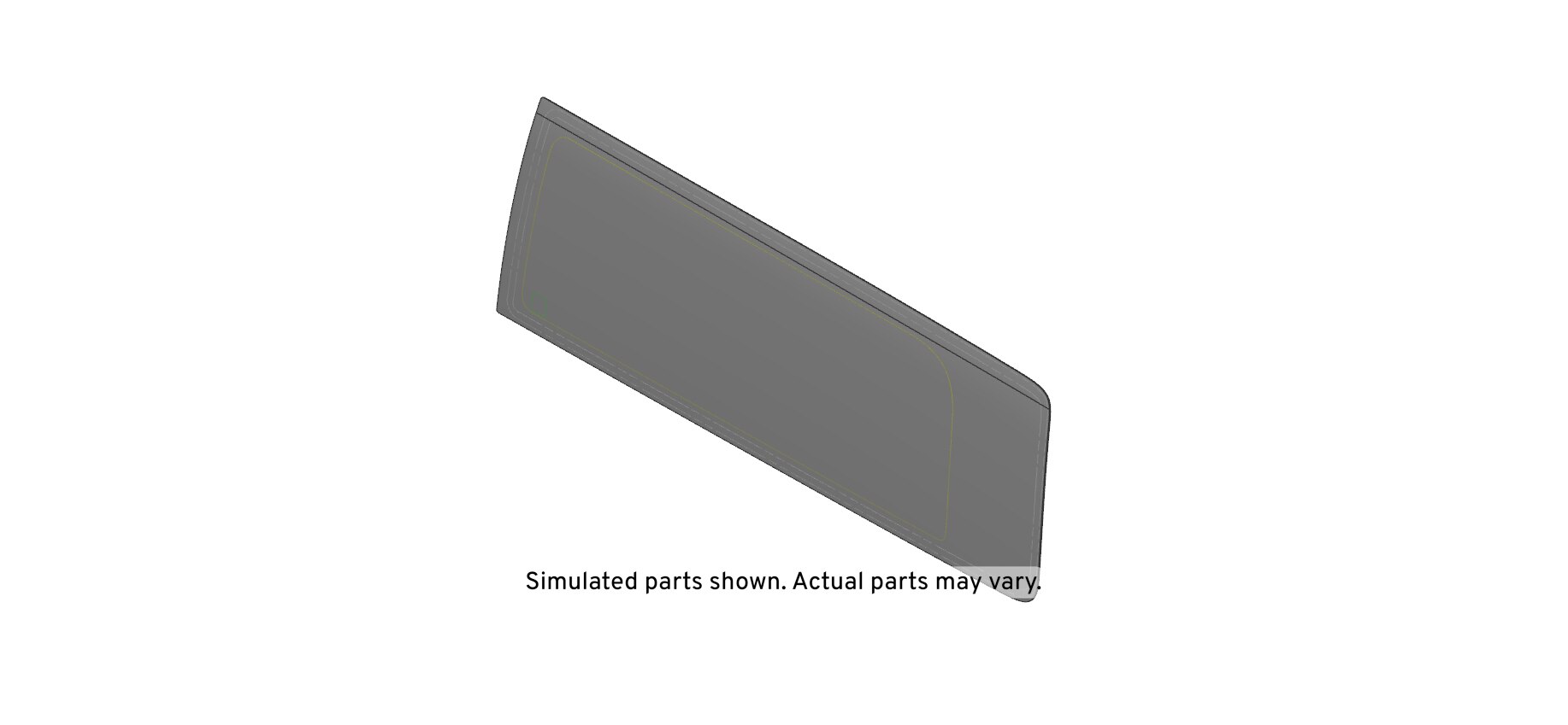 GM Genuine Parts Body Driver Side Rear Window