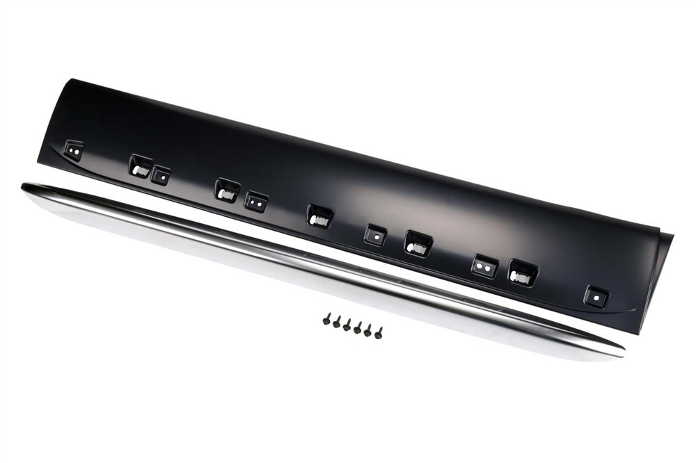 GM Genuine Parts Primed Front Driver Side Door Lower Molding with Bolts