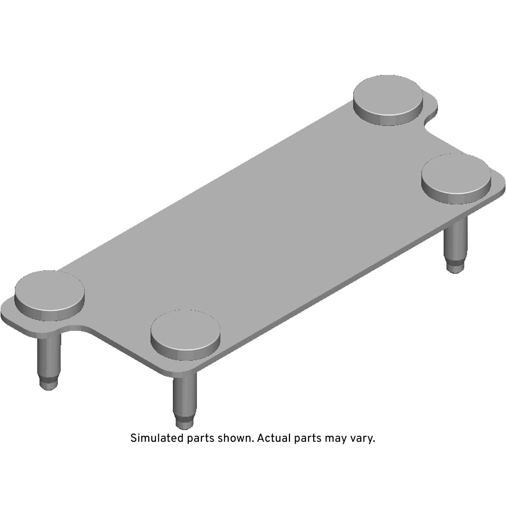 GM Genuine Parts Compressed Natural Gas (CNG) Tank Strap Upper Bracket Bracket