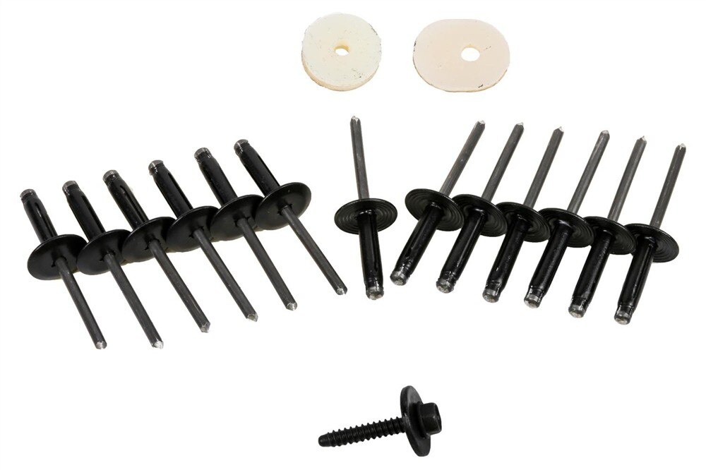 GM Genuine Parts Rocker Panel Molding Attachment Kit with Bolt, Nuts, and Rivets