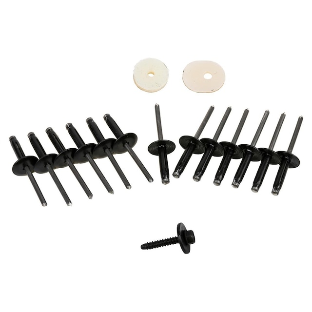 GM Genuine Parts Rocker Panel Molding Attachment Kit with Bolt, Nuts, and Rivets