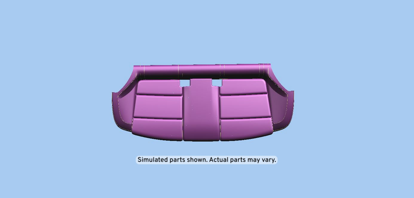 GM Genuine Parts Light Platinum Rear Seat Cushion