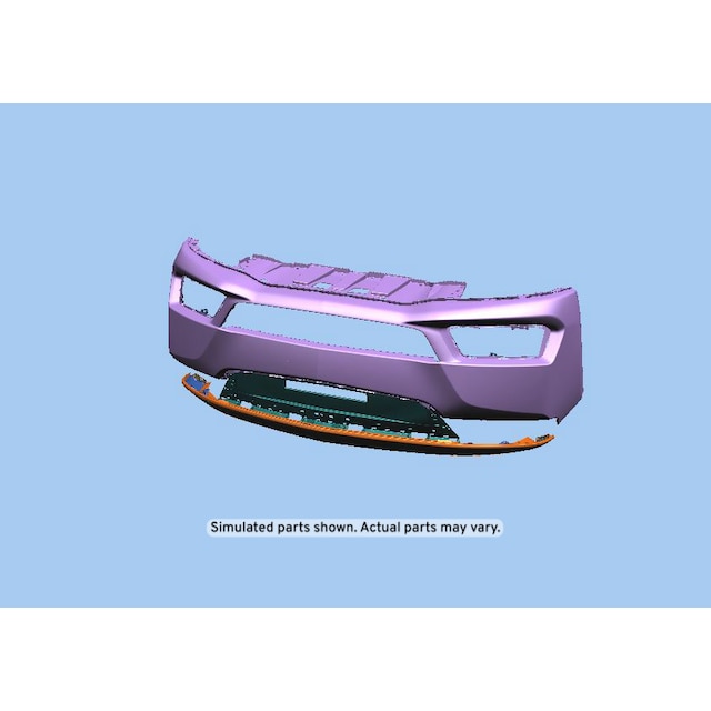 GM Genuine Parts Front Upper Bumper Cover