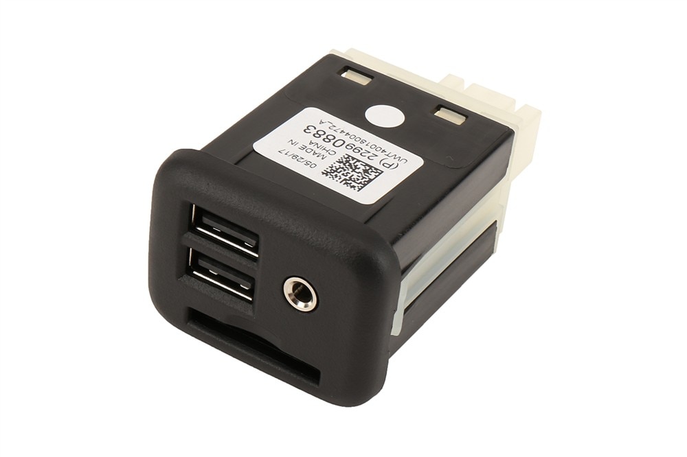 GM Genuine Parts Jet Black Multimedia Receptacle
