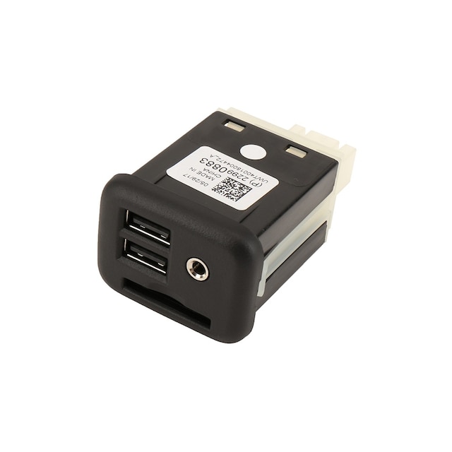 GM Genuine Parts Jet Black Multimedia Receptacle